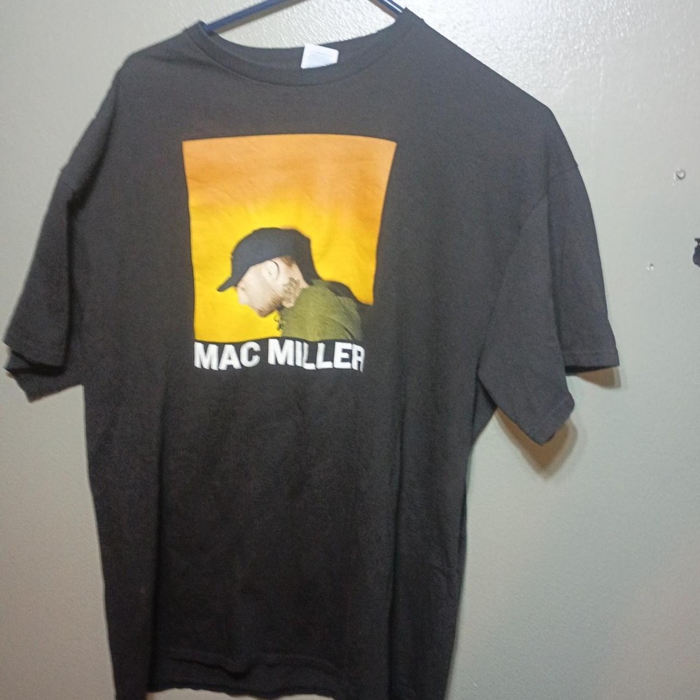 Mac miller xl black t shirt. Rip mac